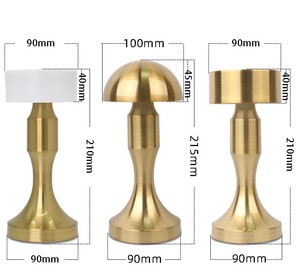 Có thể sạc lại không dây LED Đèn đọc sách cảm ứng cảm biến pin Powered ánh sáng ban đêm cho phòng ngủ nhà hàng khách sạn thanh trang trí nội thất kim loại - Product Image 6