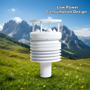 VWS006AG 6-in-1 Ultrasonic Anemometer RS485 Wind Speed Direction Illuminance Sensor Compact Weather Station OEM ODM Supported - Product Image 4