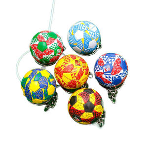 <span class=keywords><strong>Mini</strong></span> ballon de football en PU de simulation, pendentif porte-clés, ballon de compétition, souvenir, cadeau d'événement, ornement suspendu créatif, Chine - Product Image 5