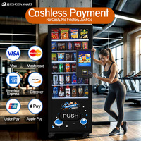 Máquina Expendedora Automática de Bebidas y Snacks de 10.1 Pulgadas, Eficiente Energéticamente, Compacta, con Compresor de Refrigeración SDK, Gestión Basada en la Nube, ADA