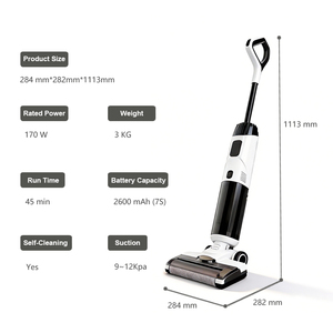 <span class=keywords><strong>Aspirateur</strong></span> sans fil rechargeable <span class=keywords><strong>puissant</strong></span> avec filtre HEPA autonettoyant, <span class=keywords><strong>silencieux</strong></span> <span class=keywords><strong>et</strong></span> léger pour tapis <span class=keywords><strong>et</strong></span> sols durs - Product Image 3