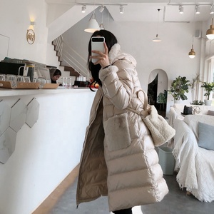 DOWN et REX RABBIT JACKET Nouvelle veste en duvet légère pour <span class=keywords><strong>femme</strong></span> - Product Image 3