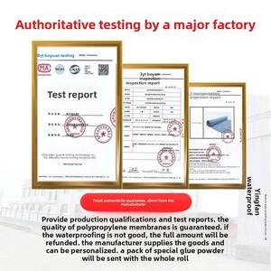 Rolo de Tecido Impermeável de Polietileno e Polipropileno SBC à Prova de Umidade para Reparo de Vazamentos em Telhados, Porões, Cozinhas, Banheiros e Piscinas - Hebei - Product Image 4