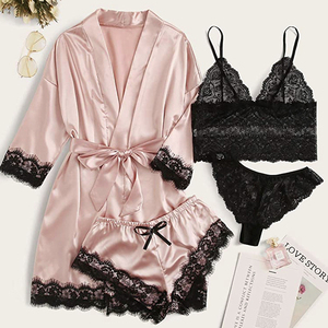 Nueva Camisola de Noche <span class=keywords><strong>para</strong></span> <span class=keywords><strong>Mujer</strong></span> 2025, Ropa de Dormir al por Mayor, <span class=keywords><strong>Conjunto</strong></span> de Pijama Térmico de Talla Grande <span class=keywords><strong>para</strong></span> Primavera, Verano y Otoño - Product Image 1