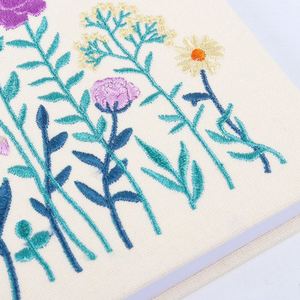 Hand Embroidered Hardcover Fabric Gift <b>Journal</b> with 100 Sheets - Product Image 2