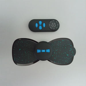 Stiker pemijat otot tubuh portabel <span class=keywords><strong>Mini</strong></span>, stiker terapi frekuensi rendah, pemijat portabel mengurangi lelah leher dan pijat punggung - Product Image 2