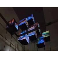Pantalla LED Cubo Mágico de Alta Definición, Fácil Instalación, Control Móvil, Pantalla a Todo Color para Publicidad en Centros Comerciales