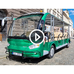 Voiture électrique touristique, <span class=keywords><strong>bus</strong></span> de tourisme à batterie pour campus - Product Image 1