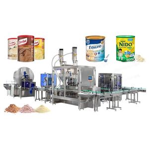 Machine de remplissage de poudre de lait de talc protéiné de haute précision 800g - Product Image 1
