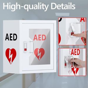 Armoire de rangement pour défibrillateur <span class=keywords><strong>AED</strong></span> de haute qualité - Armoire <span class=keywords><strong>AED</strong></span> murale, adaptée aux espaces publics, aux hôpitaux et aux bureaux - Product Image 1