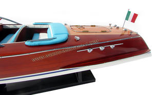 Modèle de bateau en bois RIVA SUPER ARISSTON - Modèle artisanal en bois - Product Image 6