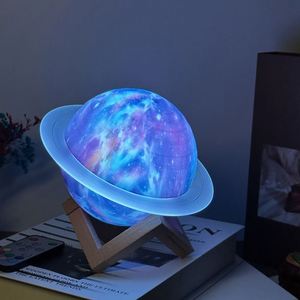 Haut-parleur Bluetooth Saturn Ring avec spectacle de lumière 3D, audio domestique de bureau, cadeau promotionnel - Product Image 3