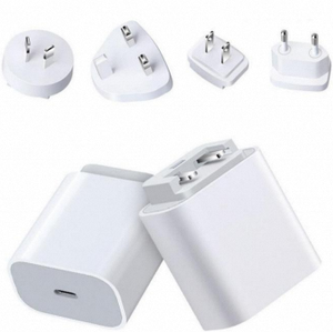 Chargeur mural USB C universel 4 en 1, adaptateur de charge rapide PD 30W, sortie 5V/3A, alimentation de voyage AU EU US UK - Product Image 2