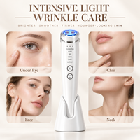 Appareil de beauté multifonction 6 en 1 chaud et froid pour le lifting du visage, raffermissement de la peau, aspect plus lisse et éclat radieux