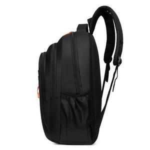<b>Student</b> <b>Backpack</b> 15 Inches Solid Color Computer Interlayer Business Travel Unisex - Product Image 2