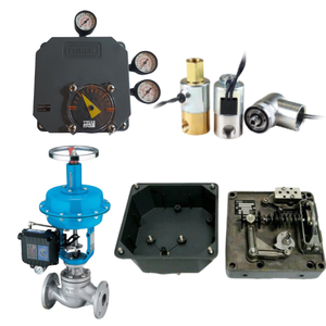 Posicionador de válvula de bola eléctrica Fisher1052 1066 Actuator 3700 3720 3710, 4-20mA analógico, 150 Psi, soporte de montaje, válvula Norgren - Product Image 5