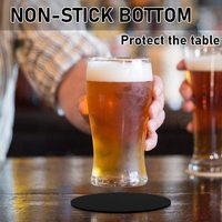 Vente en gros Tasse à thé en feutre Napperon pour verre à vin DIA 10cm Dessous de verre rond en feutre