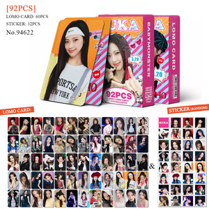 92 Tarjetas/Caja MONSTER Album PSYCHO, Fotografías Individuales de AHYEON, ASA, RUKA, RORA, <span class=keywords><strong>CHIQUITA</strong></span>, RAMI, PHARITA, Tarjetas Personalizadas con Adhesivos, Tarjetas Láser - Product Image 6
