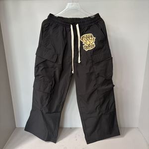 <span class=keywords><strong>Pantaloni</strong></span> <span class=keywords><strong>Cargo</strong></span> Mimetici Multi-Tasca con Diamanti, Stile Militare e Streetwear - Product Image 2