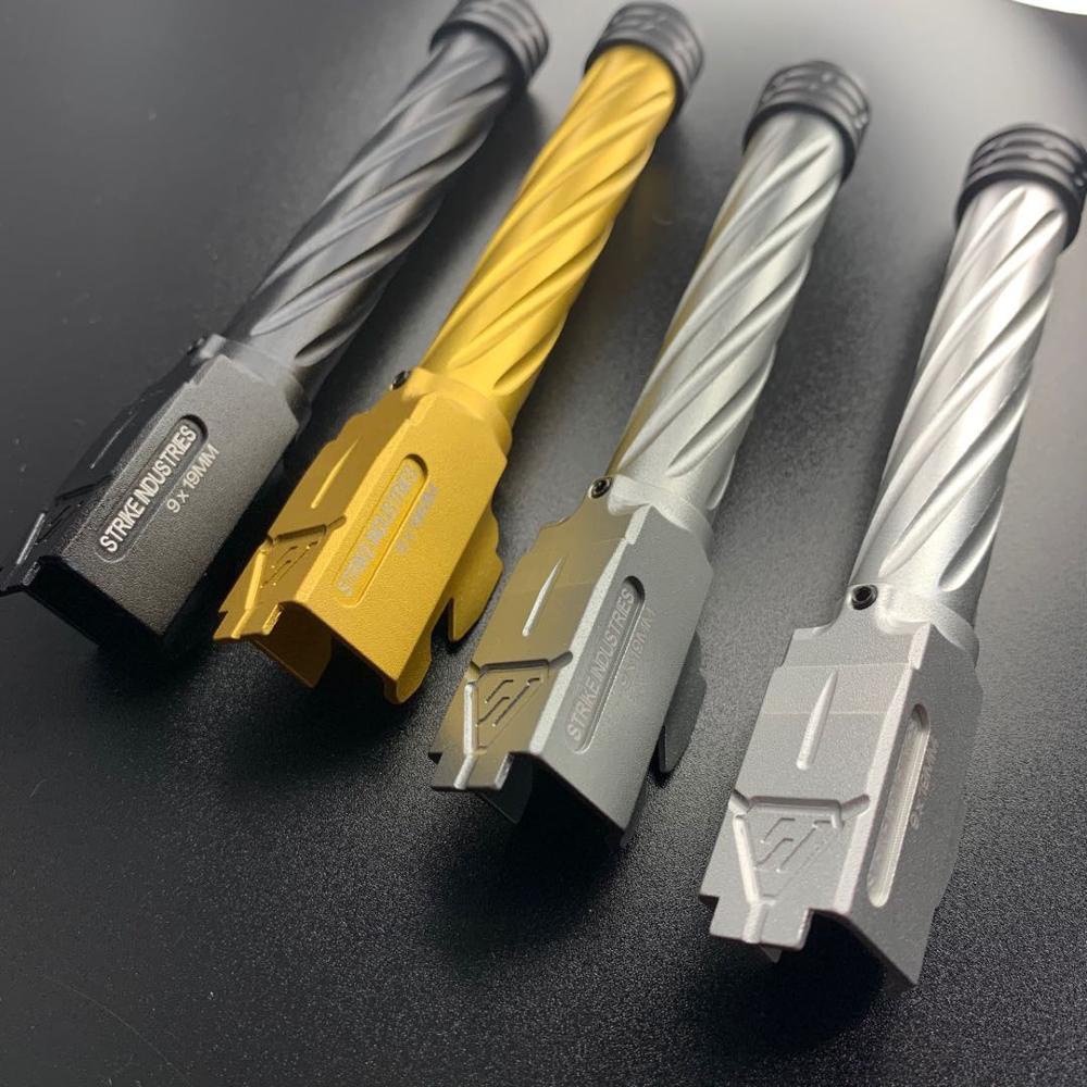 GLOCK P1 SI металлическая спиральная Наружная трубка Glock с резьбой 14 мм CCW игрушка