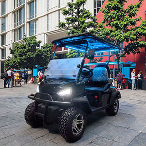 Carrito de Golf Eléctrico Mini de 4 Plazas, Conveniente y Práctico, de Marca, para Uso en Carreteras No Públicas - Product Image 1