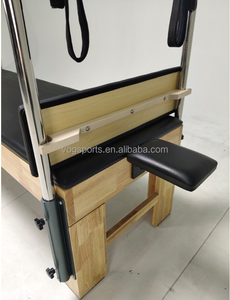 Cadillac de Pilates en bois de chêne de style classique avec <span class=keywords><strong>barre</strong></span> de trapèze complète pour studio à domicile et usage commercial - Product Image 4