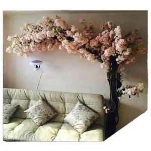 Indoor decoratie kunstmatige witte kersenbloesem boom groothandel