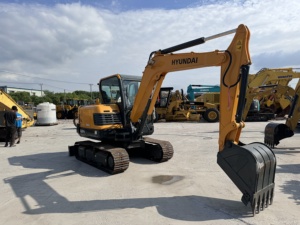 Excavatrice sur chenilles HYUNDAI 60VS d'origine, bras de flèche de qualité supérieure, performances excellentes, pompe Yanmar, spécialiste des espaces restreints - Product Image 5