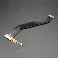 Puerto de cargador USB Conector de base de carga USB + Cable flexible de micrófono para Samsung Galaxy Note 10,1 N8010 N8000