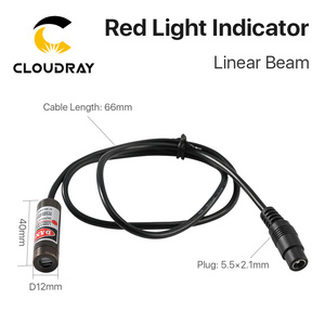 Cloudray BM134 650nm 635nm 빨간불 지시자 레이저 모듈 - Product Image 6