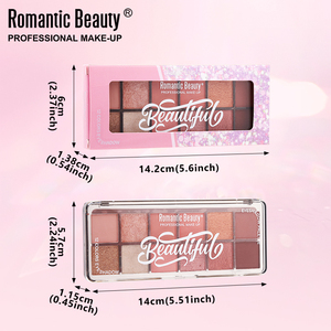 12-color Matte Pigment <strong>Eyeshadow</strong> <strong>Palette</strong> Affordable Multichrome Eye Shadow Natural Glitter <strong>Eyeshadow</strong> Palet Dry Eye Shadow Makeup - Product Image 6