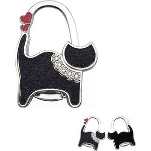 <b>Small</b> MOQ Foldable Purse Hook Butterfly Design Handbag <b>Table</b> Hanger Metal Bag Holder Portable <b>Table</b> Edge Hanging Hook RTS Fast - Product Image 1