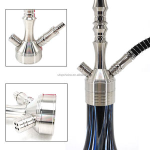 Настраиваемые, лидер продаж, большие возможности поставок, индивидуальные продажи, лучший новый кальян из нержавеющей стали - Product Image 2