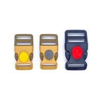 Clip à dégagement rapide léger harnais de collier pour animaux de compagnie boucle détachable en plastique accessoire POM