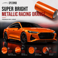 Film de protection de peinture PPF couleur métal liquide RTS 7,5 mil TPU auto-réparant, film de covering automobile à changement de couleur 1,52 m x 15 m, vente en gros