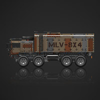 Moule roi 20044 militaire 8x4 missile véhicule désert bloc de construction jouets technique APP télécommande bataille bloc de construction