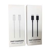 Vente en gros d'origine pour Samsung Galaxy S20 Note 10 Câble de type C Câble de charge rapide USB C vers type C