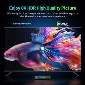 Boîtier <span class=keywords><strong>TV</strong></span> intelligent Android 14 TV98 ATV MINI <span class=keywords><strong>IPTV</strong></span> STB RK3518 Quad Core 8K pour streaming, compatible <span class=keywords><strong>Google</strong></span> <span class=keywords><strong>Chromecast</strong></span>, modèle 2026, vente en gros - Product Image 3