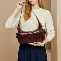 Fabricant sur mesure de sacs à main pour femmes en cuir véritable, sacs à bandoulière, sacs sous le bras pour femmes, faible MOQ, service OEM ODM