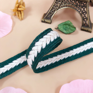 Sale1.3 CM <span class=keywords><strong>B</strong></span>ăng Vải Dệt Hoa Cotton Ruy <span class=keywords><strong>B</strong></span>ăng Thêu Màu - Product Image 6