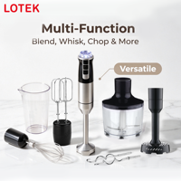 Mixeur plongeant électrique OEM en gros avec boîtier en acier inoxydable
