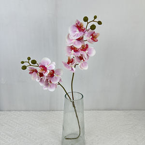 QYYM-708 <span class=keywords><strong>orchidée</strong></span> Phalaenopsis à 12 têtes <span class=keywords><strong>orchidée</strong></span> <span class=keywords><strong>artificielle</strong></span> de haute qualité <span class=keywords><strong>orchidée</strong></span> papillon décoration de maison de mariage - Product Image 4