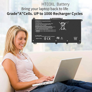 Batterie d'ordinateur portable rechargeable d'origine HT03XL 3500mAh pour <span class=keywords><strong>HP</strong></span> 245 250 <span class=keywords><strong>G7</strong></span> 255 TPN-I132 TPN-C136 TPN-I130 Q207 Q208 Q209 C135 - Product Image 3