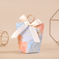 Boîte à bonbons de mariage en bois de style européen, écologique et recyclable, avec ruban, emballage cadeau pour chocolats, pour les cadeaux de fête