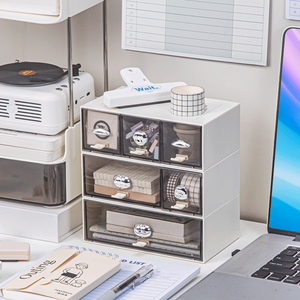 Bán Chạy Nhất Đa-Chức Năng Chống Bụi Lưu Trữ Giá Ngăn Kéo-Phong Cách Máy Tính Để Bàn Tổ Chức Hộp Lưu Trữ Cho Phòng Văn Phòng - Product Image 3