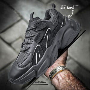 Scarpe alte da <span class=keywords><strong>uomo</strong></span> Casual bianco nero scarpe sportive Sneakers moda <span class=keywords><strong>uomo</strong></span> <span class=keywords><strong>stivali</strong></span> corti all'ingrosso - Product Image 2