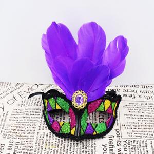 <span class=keywords><strong>Venise</strong></span> peint masque beauté fête et danse événement princesse masque en gros Halloween Costume danse fête plume masque - Product Image 3