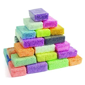 Никогда не высыхает DIY волшебные 5 блоков детская развивающая пенопластовая глина