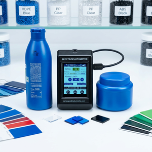 Espectrofotómetro portátil visible de 400-700nm, colorímetro digital, espectrómetro de mano para garantizar la consistencia del color en plásticos - Product Image 2