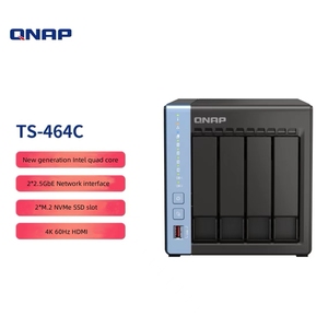 100% original non ouvert qnap <span class=keywords><strong>10gb</strong></span> ts-464cwith 2.9Ghz quatre disques 8g ram et serveur de stockage nas à quatre cœurs - Product Image 3